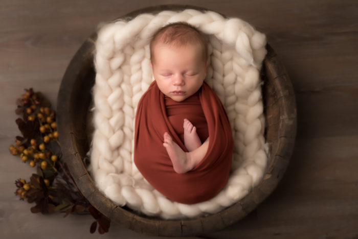 newborn shoot met ouders
