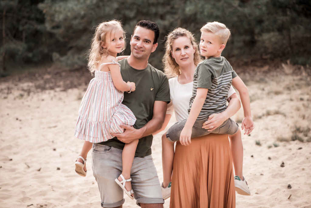 familie fotoshoot nijmegen Hatertse vennen