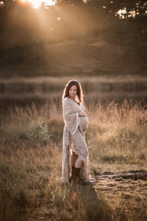 zwangerschapshoot buiten