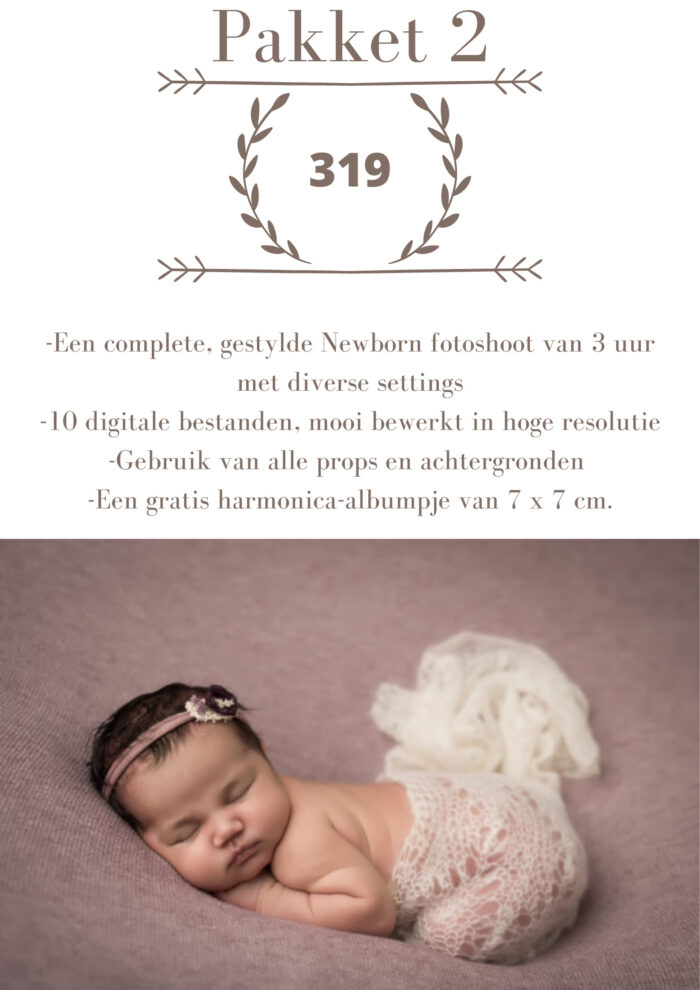 prijslijst newbornshoot prijslijst newbornshoot